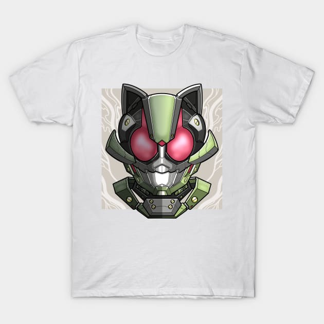 Kamen rider tycoon ninja form T-Shirt by eleazarion